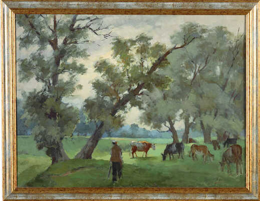 Григорьев Николай Михайлович. На пастбище. Малоярославец